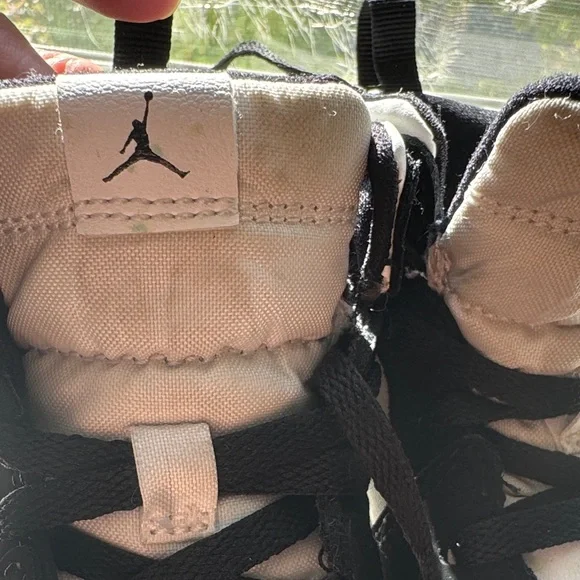 Jordan Black and White High-Tops - Picture 10 of 13